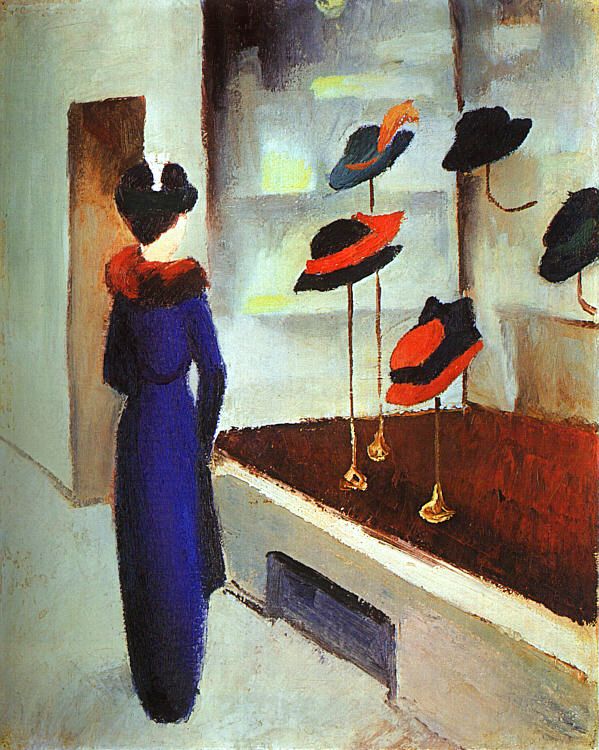 August Macke Milliner's Shop